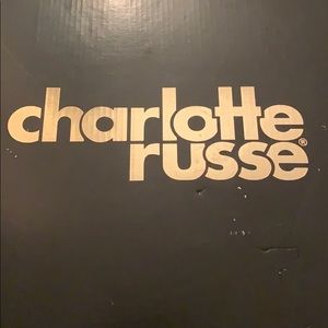 Knee high black boots